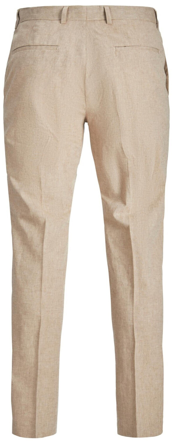 Jack & Jones JPRRIVIERA LINEN TROUSER SLIM FIT SN (12228724-4149656) beige