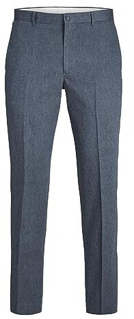 Jack & Jones JPRRIVIERA LINEN TROUSER SLIM FIT SN (12228724-4145995) navy blazer