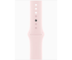 Preisvergleich ab Aluminium € Series 429,00 bei 45mm GPS Hellrosa Apple Sportarmband Rosé Watch | S/M 9