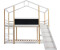 Flieks Etagenbett mit Tafel, Treppe und Rutsche 2x 90x200cm