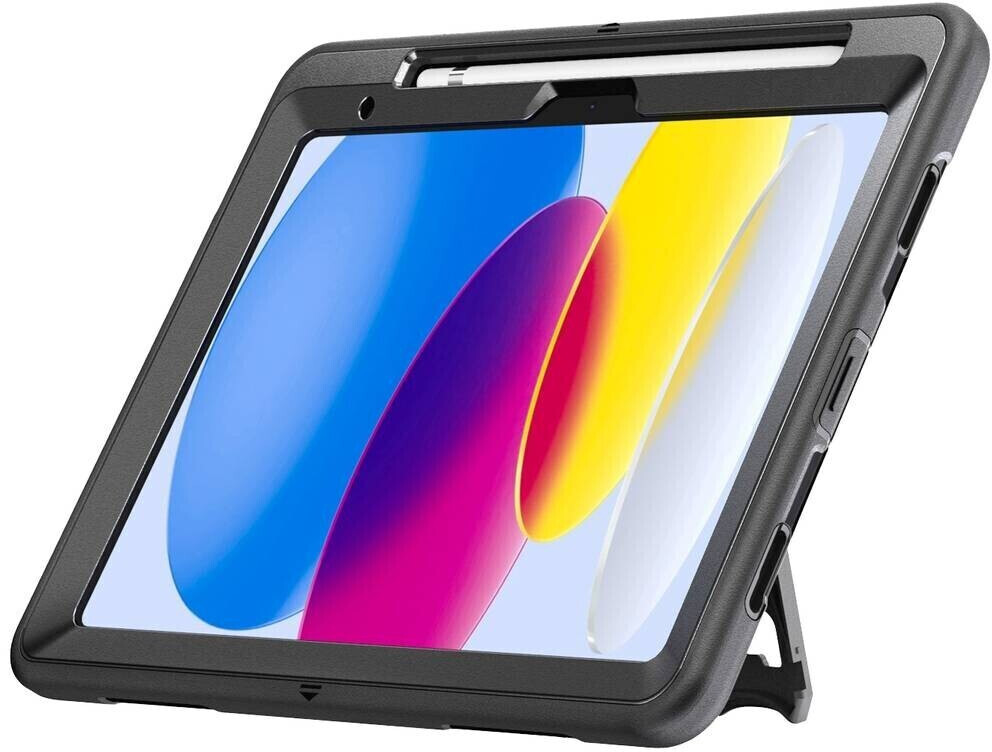 4smarts Rugged Case Grip iPad 10.9 2022 Black