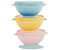 Badabulle Funcolor Bowls mit Deckel & Saugnapf