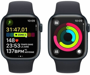 Buy Apple Watch Series 9 GPS 41mm Midnight Aluminium Sport Loop