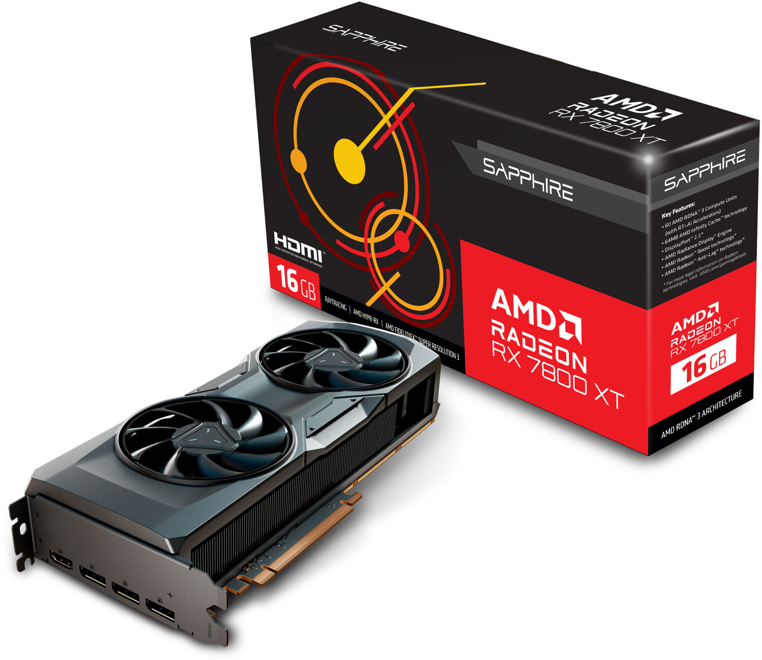 Sapphire Radeon RX 7800 XT 16GB