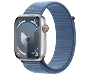 Apple Watch Series 9 4G 45mm Aluminium Silber Sport Loop Winterblau ab  529,00 € | Preisvergleich bei | Apple Watch