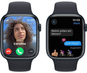 Apple Watch Series 9 4G 45mm Aluminium Mitternacht Sportarmband Mitternacht M L ab 474 95 Dezember 2024 Preise Preisvergleich bei idealo