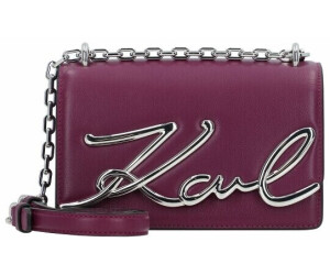 Sac karl lagerfeld signature rouge outlet