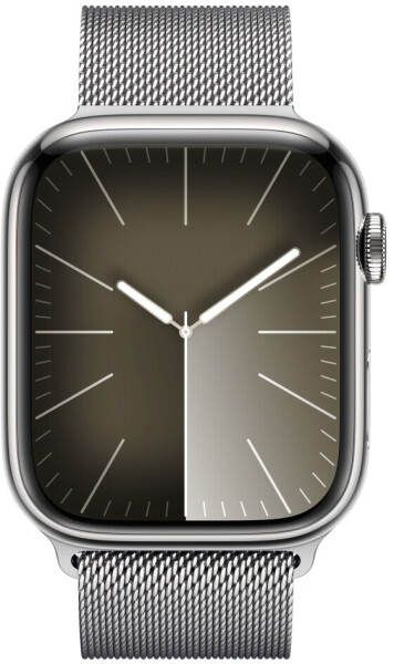 Apple Watch Series 9 4G 45mm Edelstahl Silber Milanese Silber, Bild 2