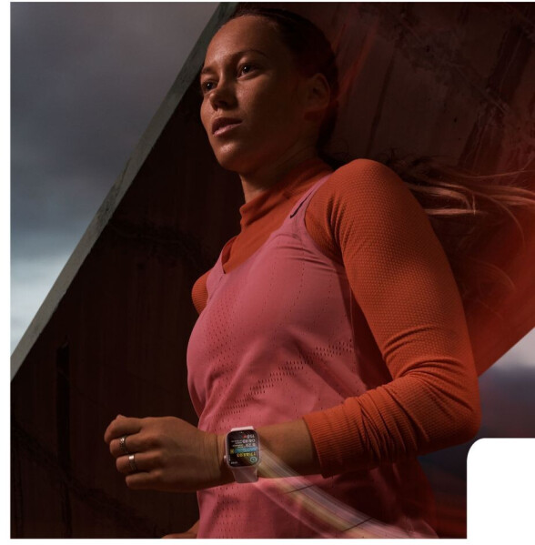 Apple Watch Series 9 4G 45mm Edelstahl Silber Milanese Silber, Bild 11