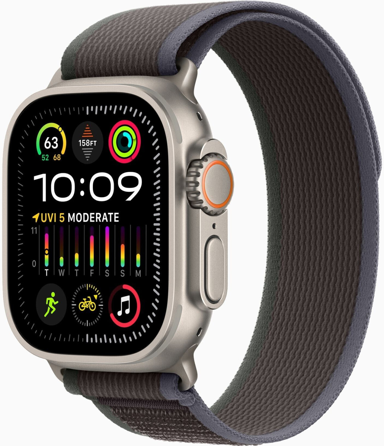 Apple Watch Ultra 2 titanio correa loop Trail azul/negro M/L desde 819,00 €
