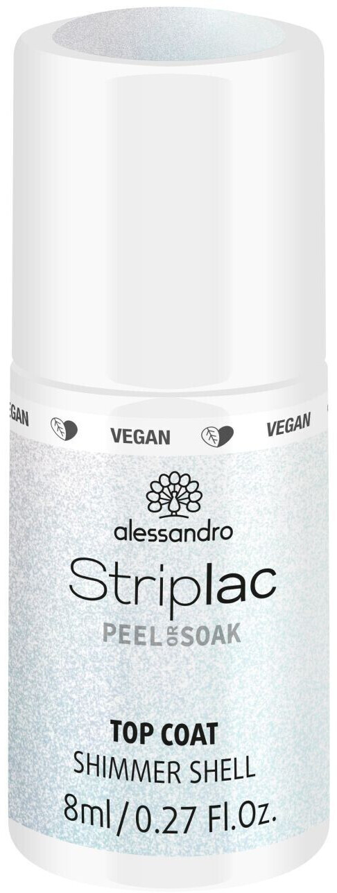 Alessandro Striplac Peel or Soak (8ml) Top Coat Shimmer Shell ab € 16,49 |  Preisvergleich bei