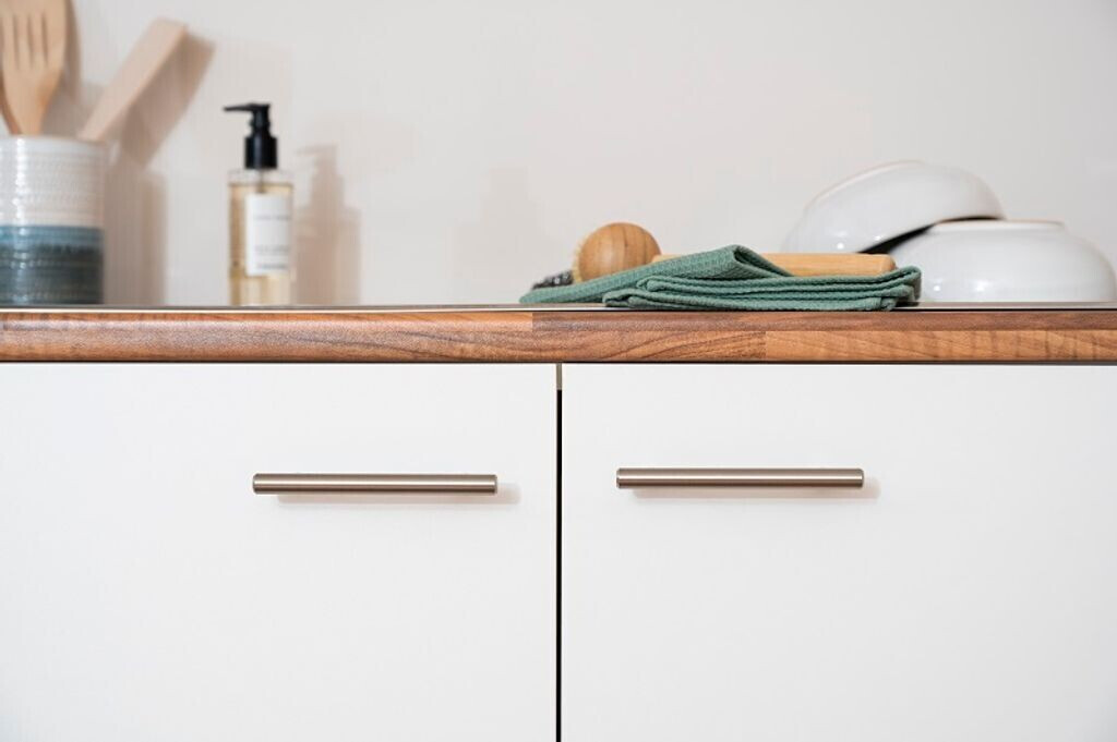 Respekta Küchenzeile/Küchenblock Malia 310 cm grau weiß (ohne E-Geräte) ab  789,99 € | Preisvergleich bei | Küchenzeilen mit Geräten