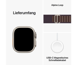 Apple Watch Ultra 2 Titan Alpine Loop Indigo Large ab 846,98 € |  Preisvergleich bei