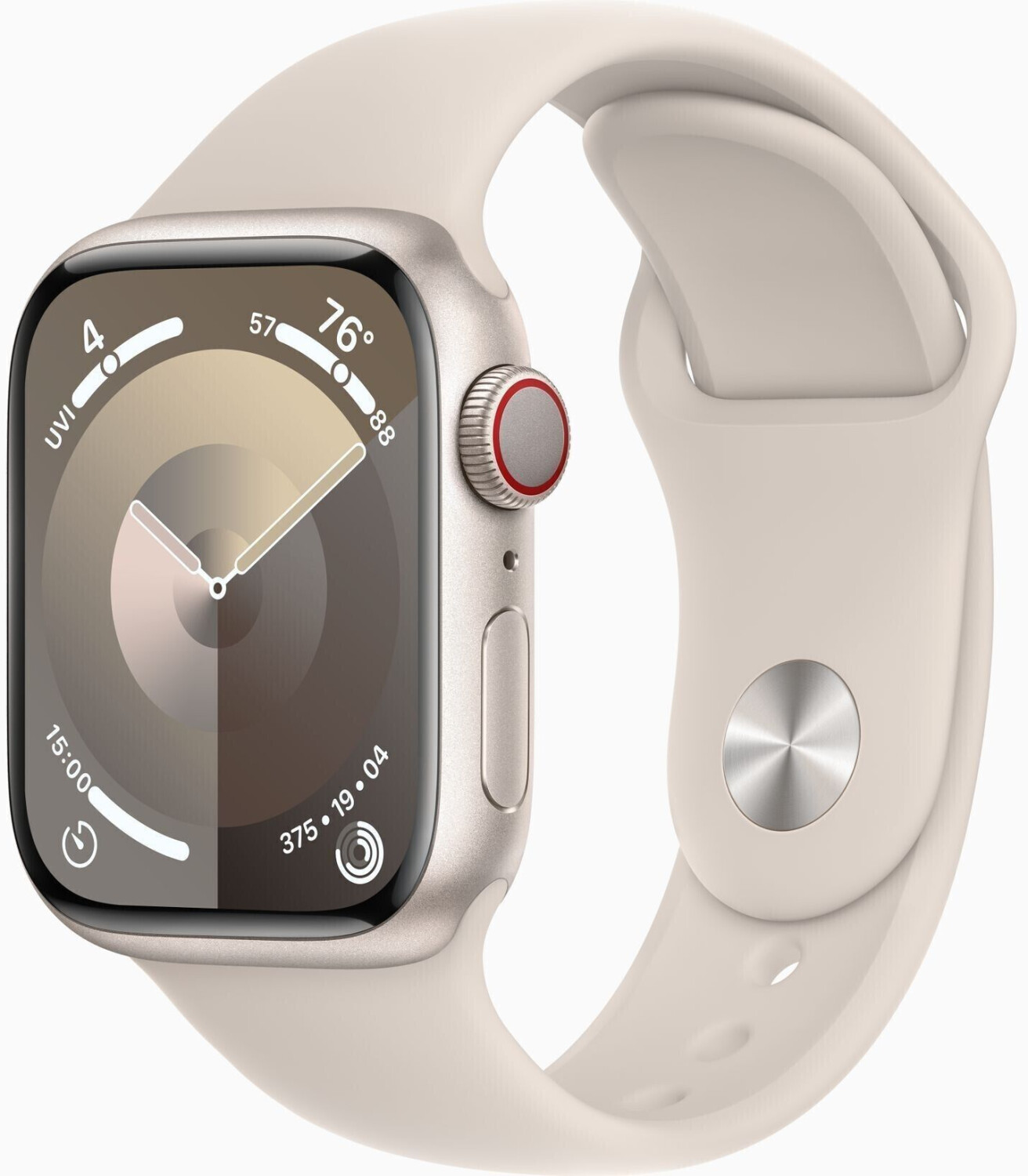 Apple Watch Series 9 4G 41mm Starlight aluminium bracelet starlight M/L