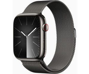Apple Watch Series 9 4G 45mm Edelstahl Graphit Milanese Graphit ab 826,92 €  (Februar 2024 Preise) | Preisvergleich bei