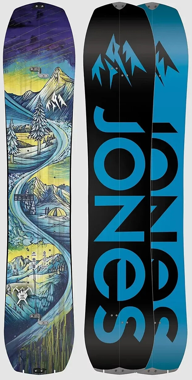 Jones Snowboards Solution (2024) Splitboard black ab 359,00