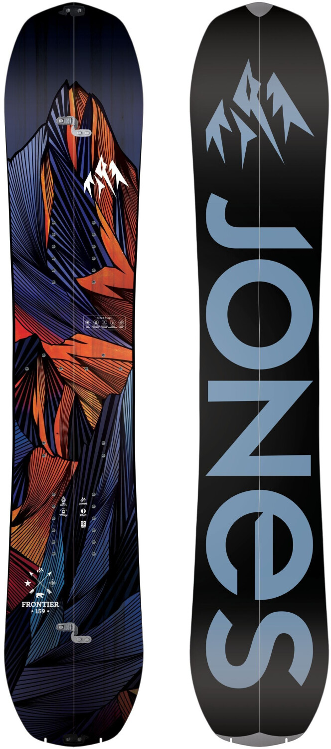 Jones Snowboards Frontier Splitboard black Men