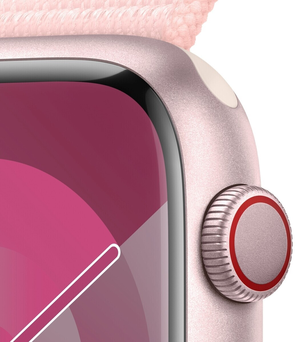 Apple Watch Series 9 4G 45mm Aluminium Rose Sport Loop Hellrosa ab 438 98 Dezember 2024 Preise Preisvergleich bei idealo