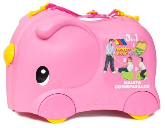 Molto Valise enfants Smiler rose