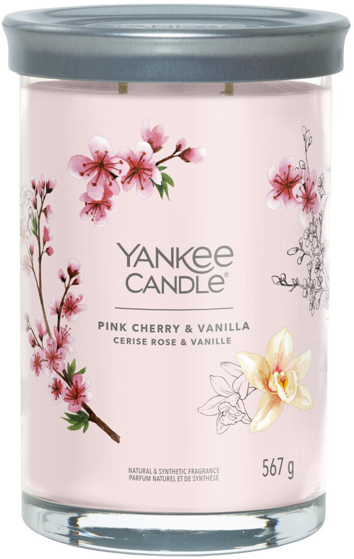 Yankee Candle Pink Cherry & Vanilla Tumbler 567g - L'allié idéal pour vos rituels et méditations