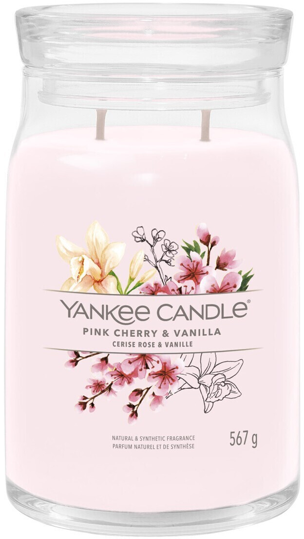 Yankee Candle Pink Cherry & Vanilla 567g - Offrez-vous l'excellence dès aujourd'hui