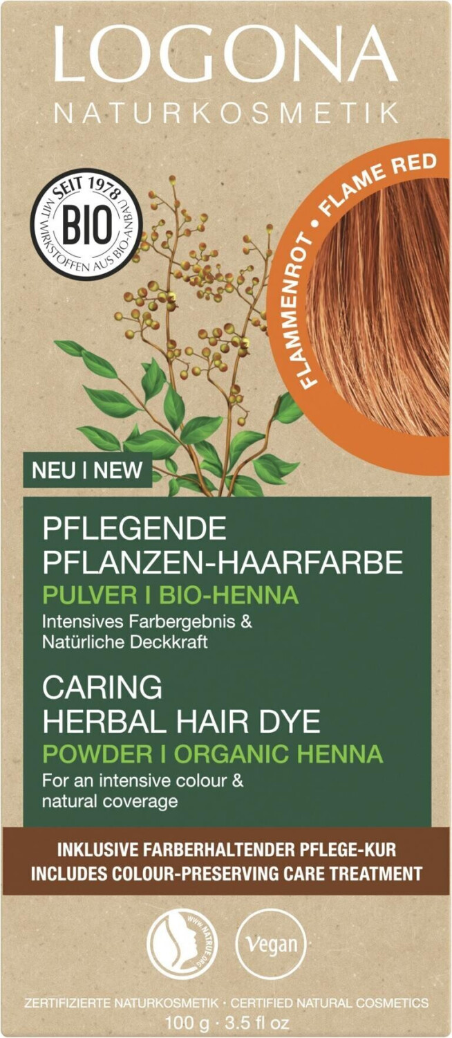 Powder hair red Deals Herbal – Buy Organic Best Henna (100g) on £11.32 Logona flame (Today) Dye Caring from