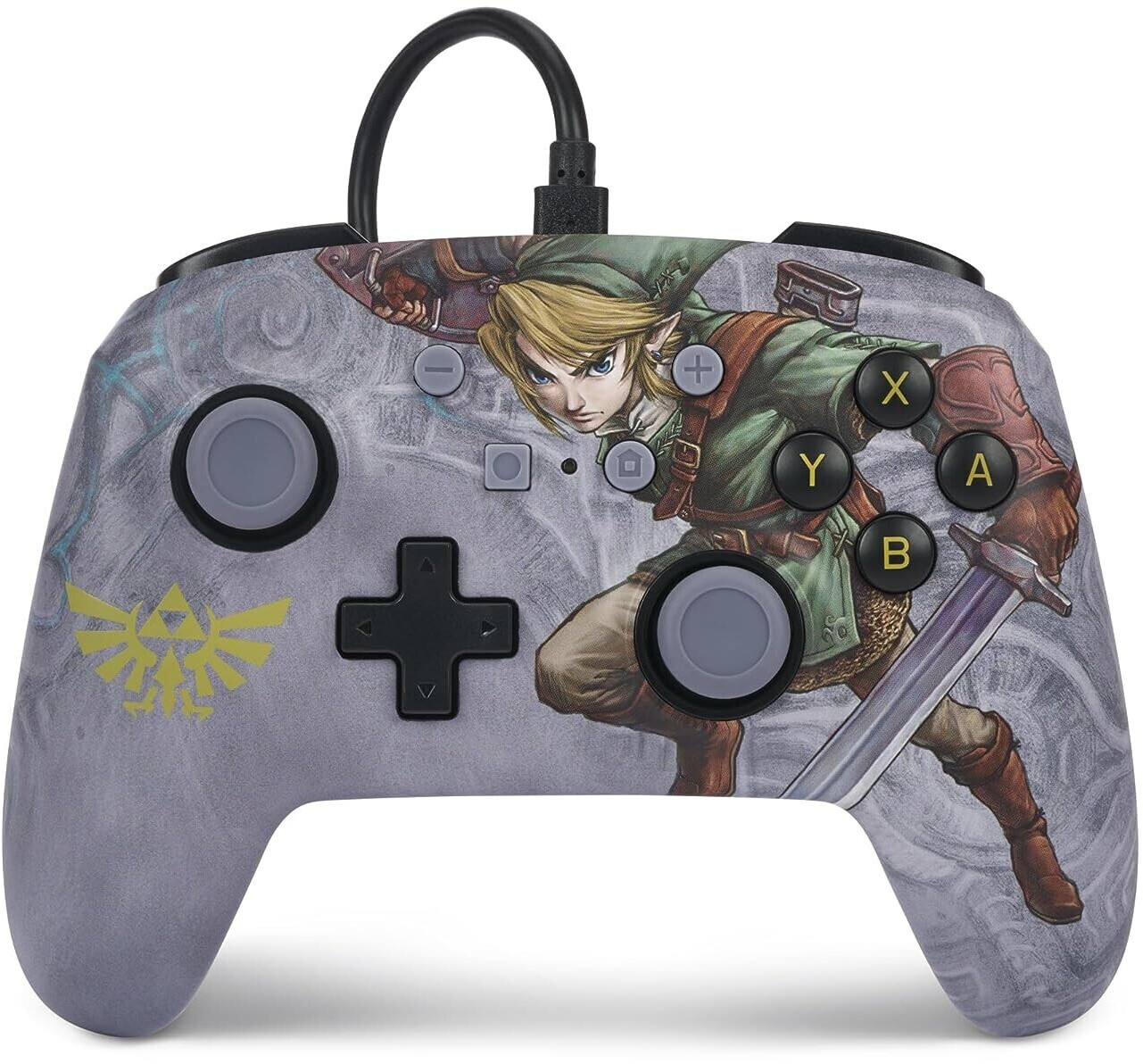 Photos - Game Controller PowerA Nintendo Switch Enhanced Wired Controller (The Legend of Zel 