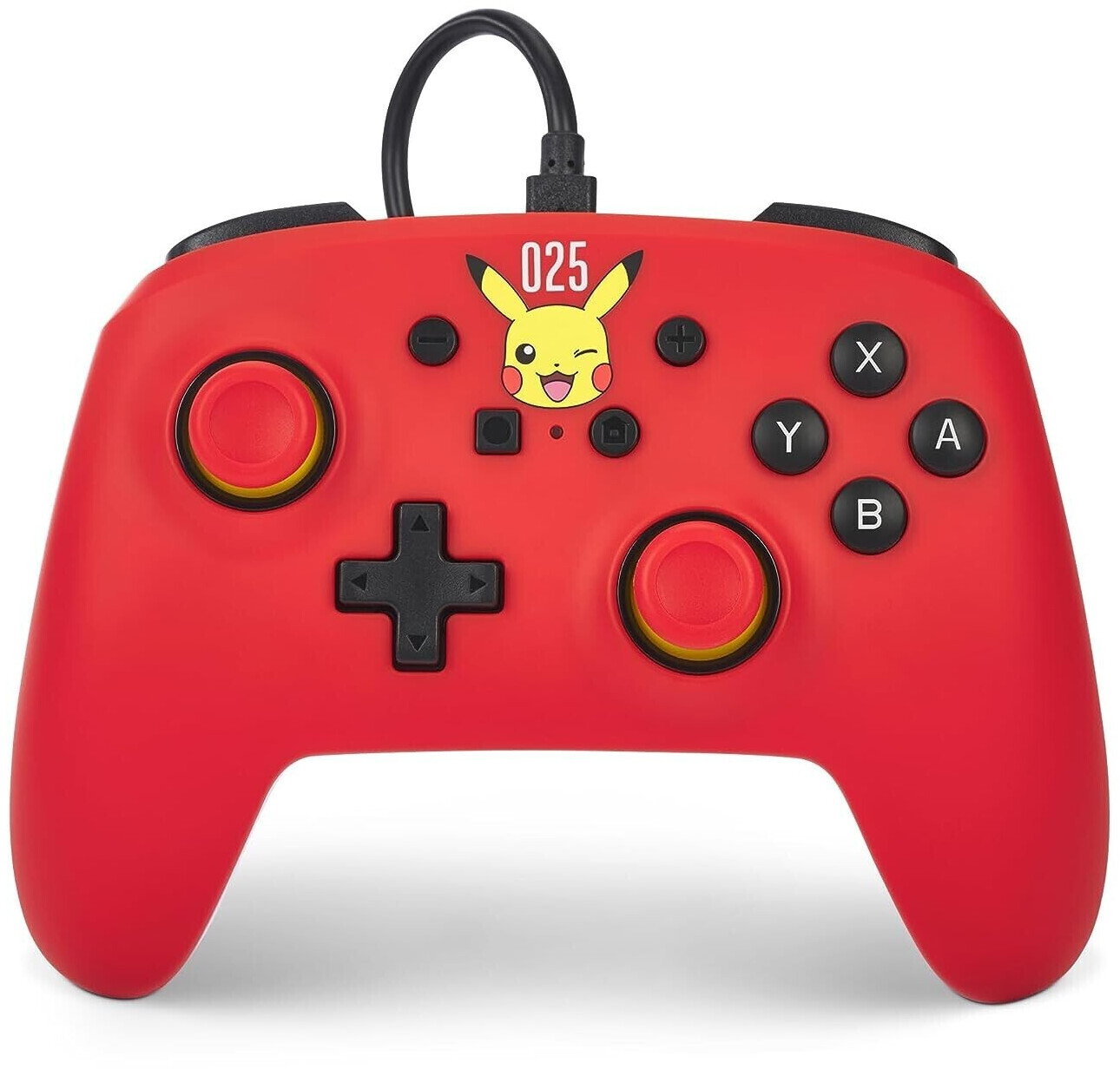 Photos - Game Controller PowerA Nintendo Switch Wired Controller  (Pokémon: Laughing Pikachu)