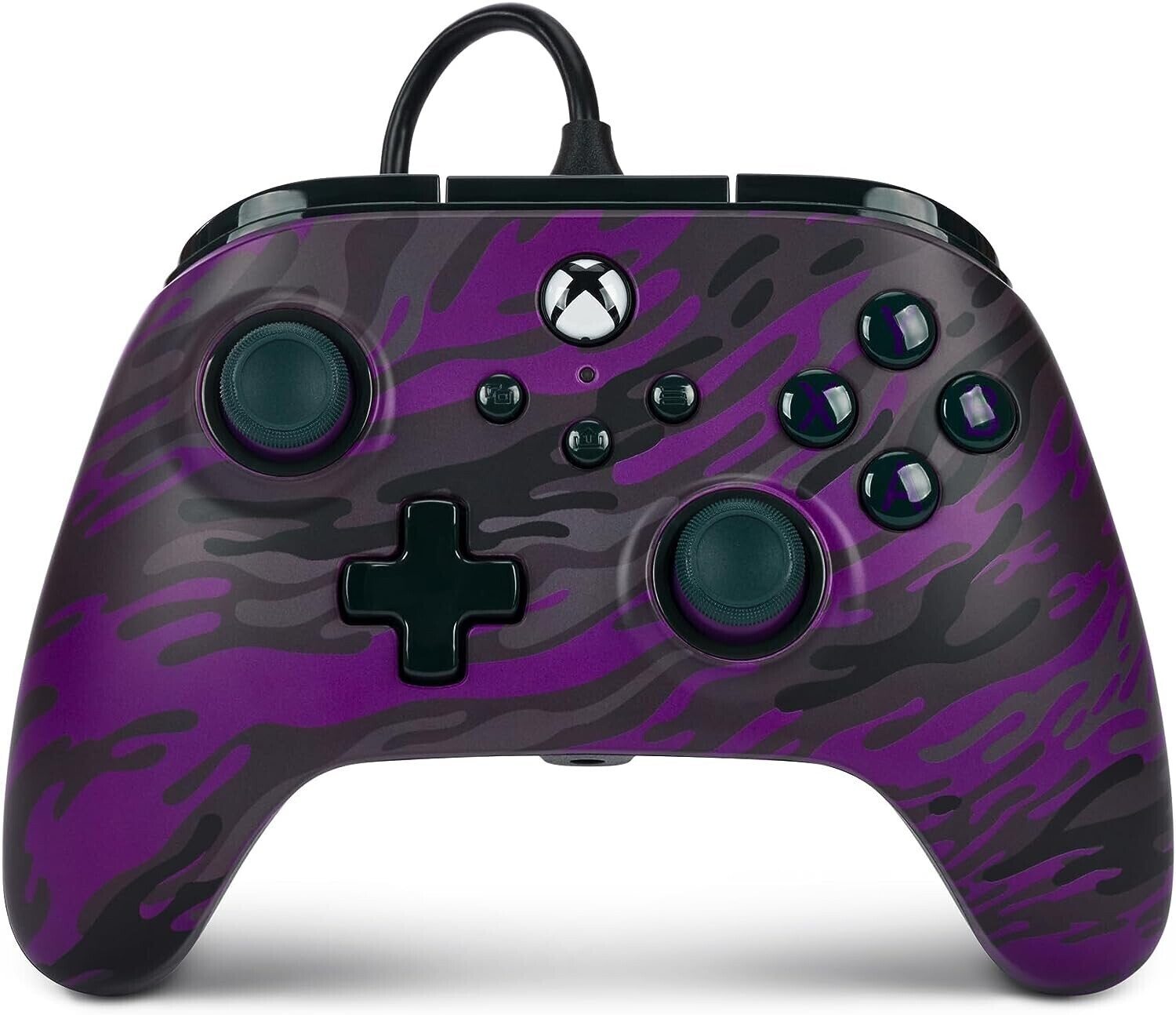 Photos - Game Controller PowerA Advantage Wired Controller for Xbox Series X|S - Purple Camo 