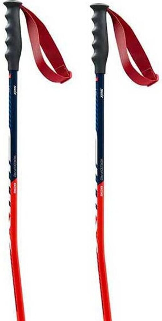 Racchette Da Sci Swix WC Pro Super-G In Alluminio 7075, Impugnatura Da Corsa, Punta In Acciaio