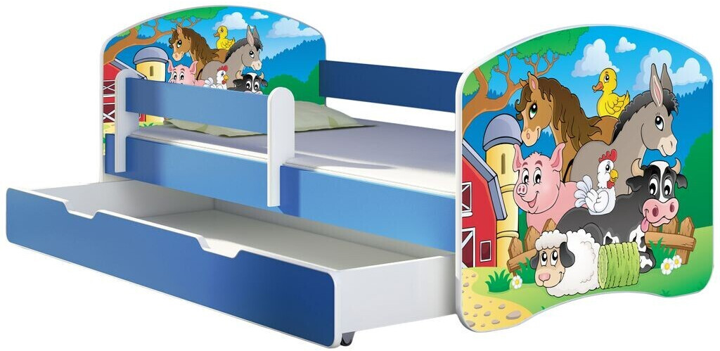 ACMA Junior Bed 70x140cm with Drawer (AII-D-140)