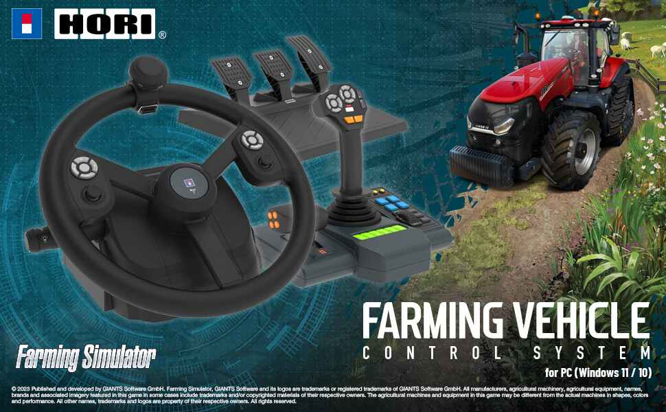 HORI FARMING SIM PRO CONTROL SYSTEM - Volant gaming - Achat & prix