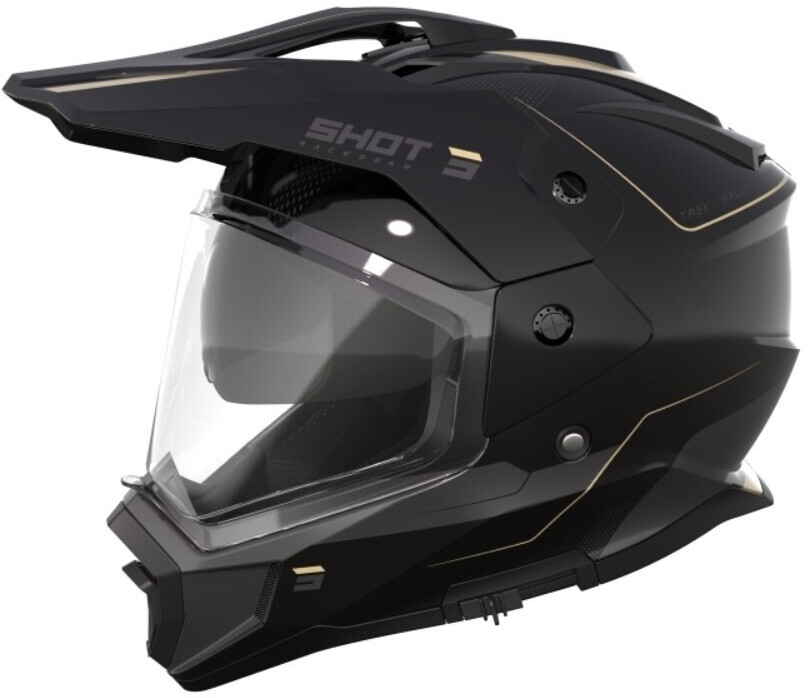 Shot Trek Rally black/sand glossy
