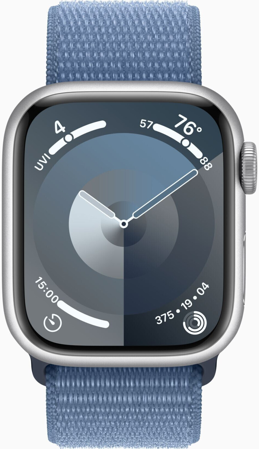 Apple Watch Series 9 4G 41mm Aluminium Silber Sport Loop Winterblau ab  499,00 € | Preisvergleich bei
