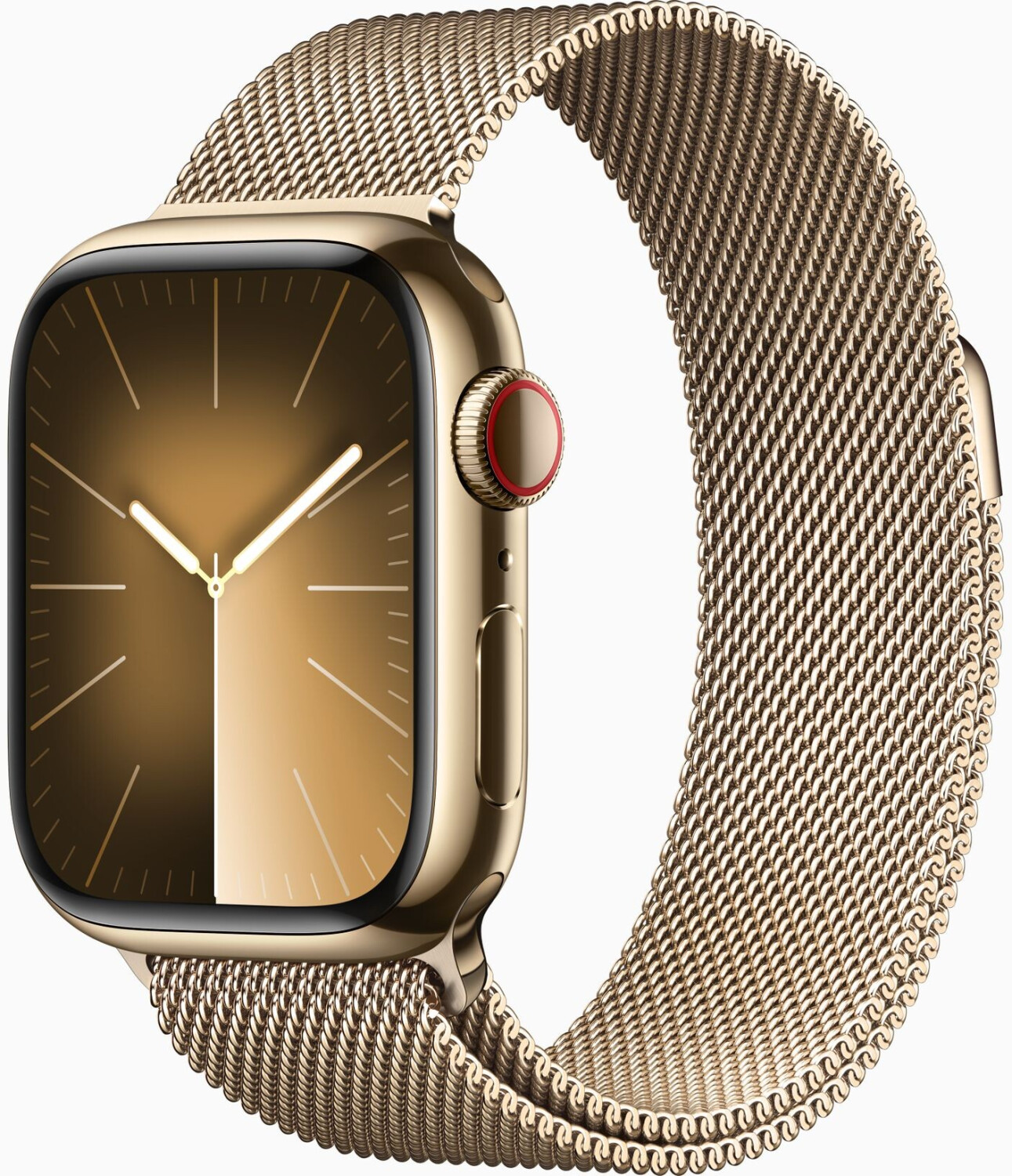 Apple Watch Series 9 4G 41mm Gold Stainless Steel Milanese Loop Gold