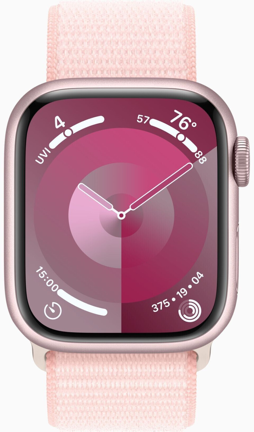 Apple Watch Series 9 GPS 41mm Aluminium Rose Sport Loop Hellrosa ab 361 95 Dezember 2024 Preise Preisvergleich bei idealo
