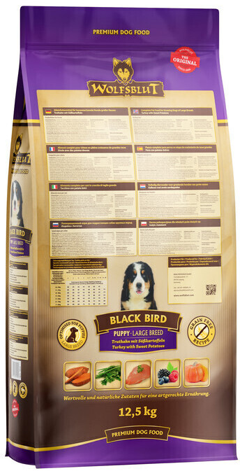Wolfsblut Croquettes pour chien food 12.5kg Wolfsblut Croquettes pour chien food 12.5kg
