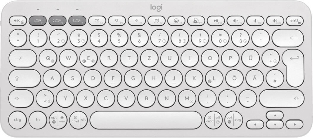 Logitech Pebble Keys 2 K380s (DE) White
