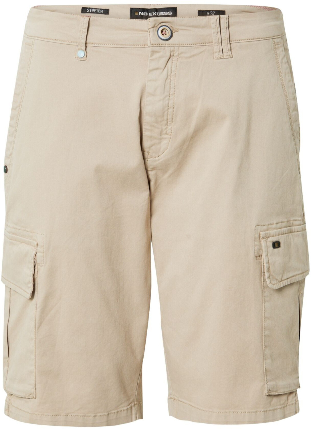 No Excess Short Cargo Garment Dyed + Stone Washed Stretch (198190369SN-15) sand