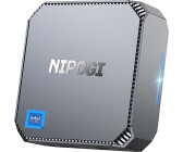 NiPoGi AM08 Pro Vertical RGB Mini Ordinateur à 3 Mode AMD Ryzen 7