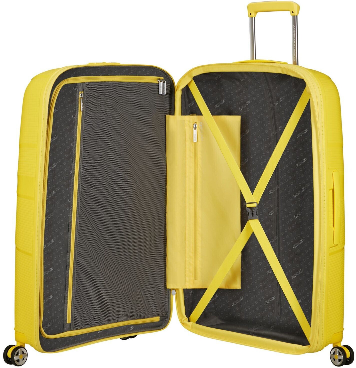 American Tourister Starvibe 4 Rollen Trolley 77 cm electric lemon ab 179 95 Preisvergleich bei idealo