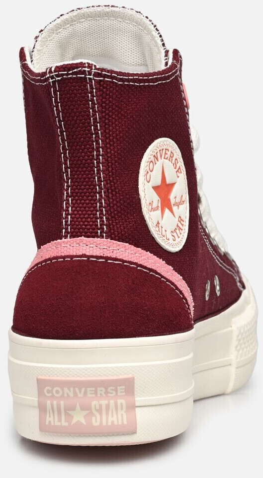 Converse Chuck Taylor All Star Lift High Top deep bordeaux egret
