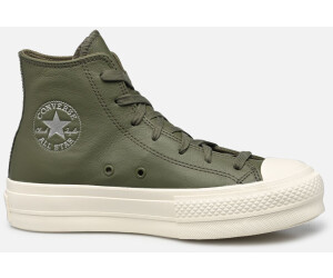 Converse Chuck Taylor All Star Lift Leather High utility egret silver Les Soldes arrivent le 8 janvier 2025 idealo