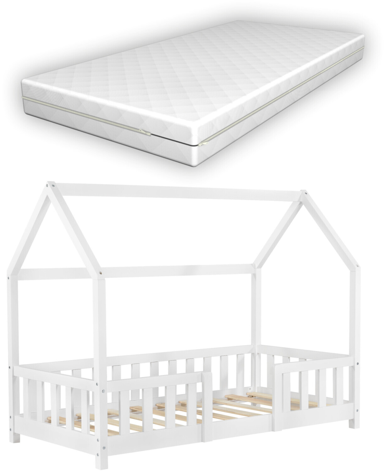 en.casa Sisimiut 80x160cm with Mattress
