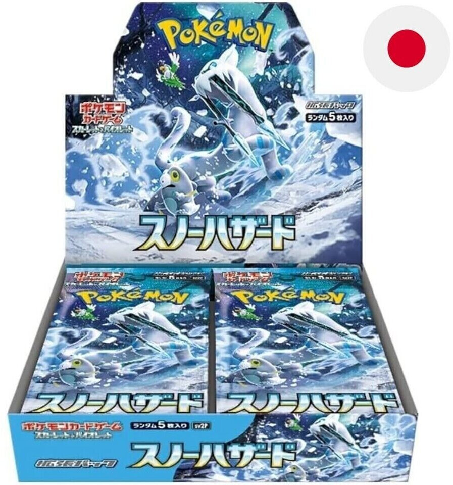 Pokémon Scarlet & Violet - Snow Hazard 30er Booster Display (Japanisch)