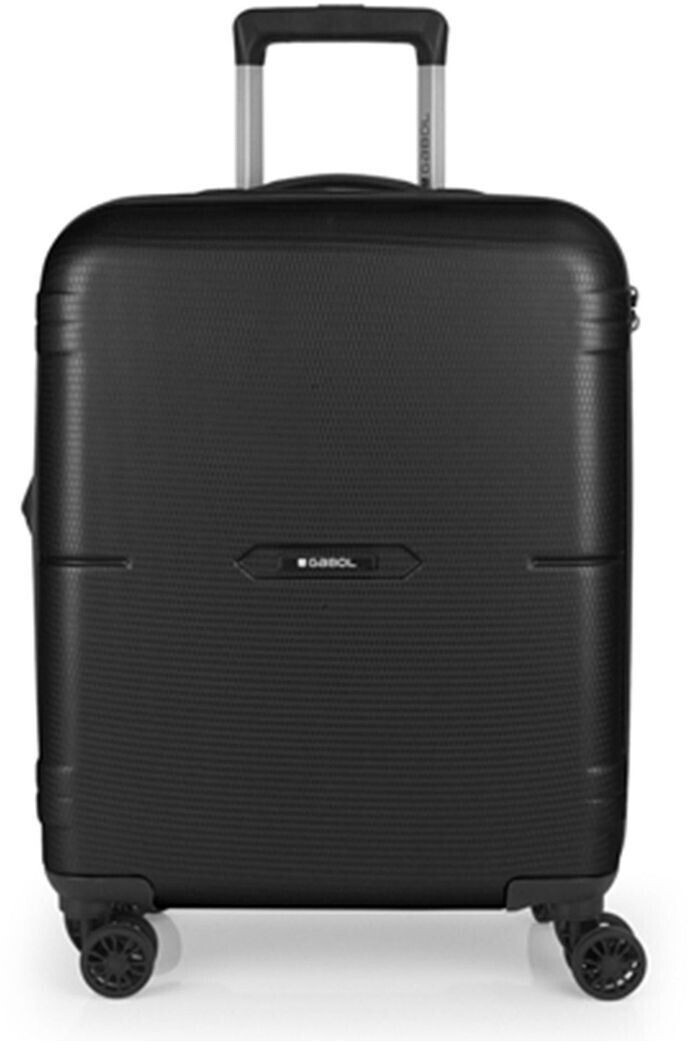 Gabol Valise de cabine extensible Bari rigide avec capacité de 42 L, Noir , Bagages de cabine