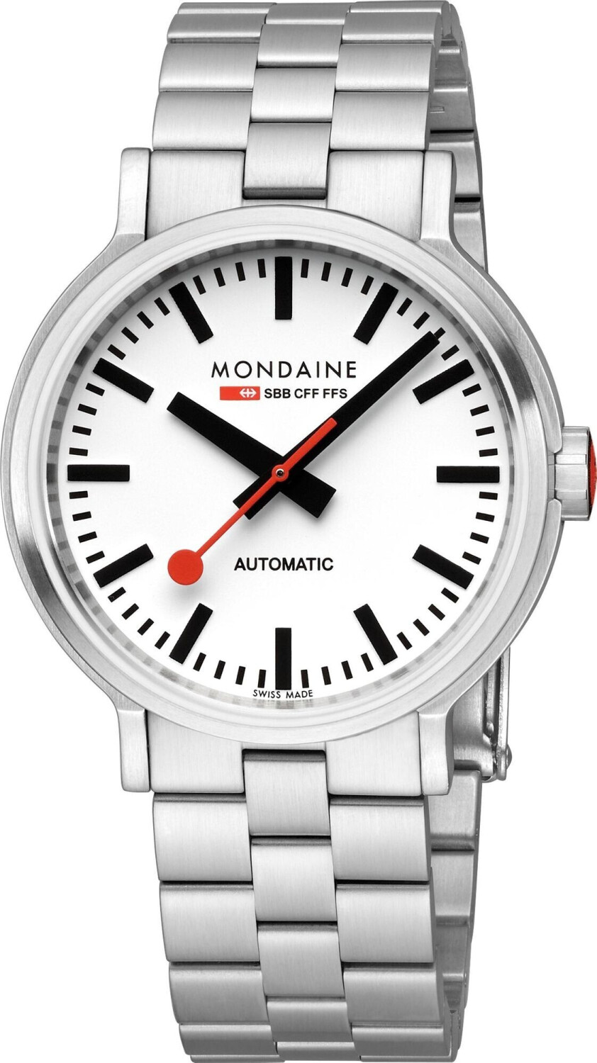Buy Mondaine Original Automatic 41 Mm Watch MST.4161B.SJ silver from 506.99 Today Best Deals on idealo