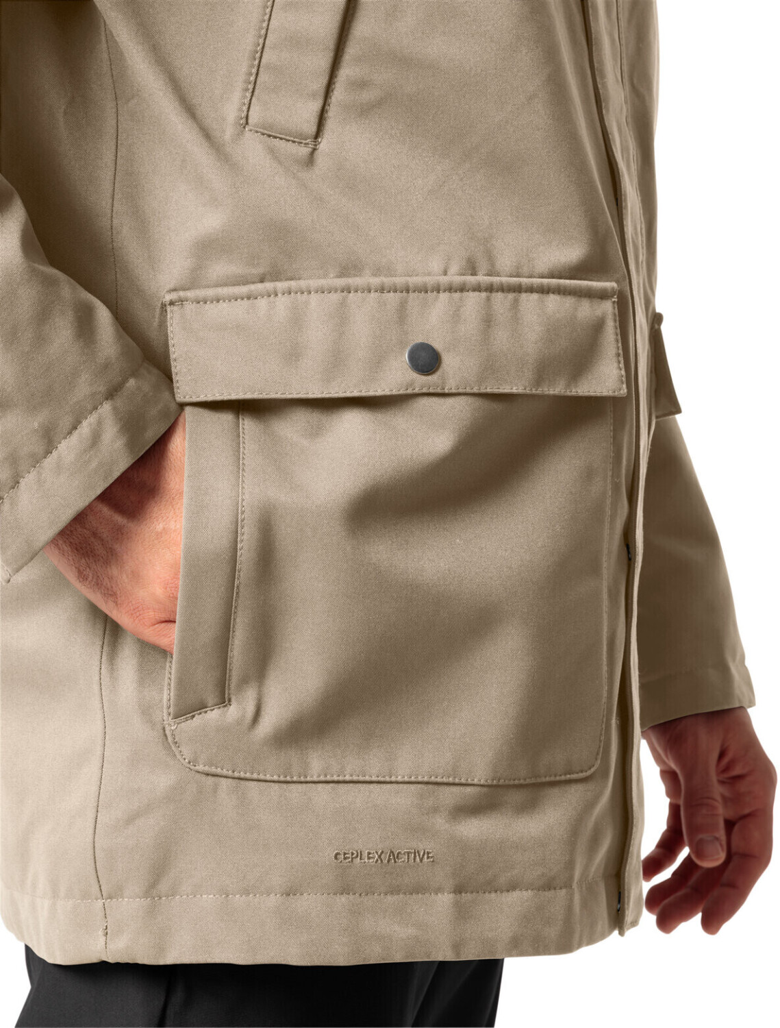 VAUDE Men's Manukau Parka II (42591) linen