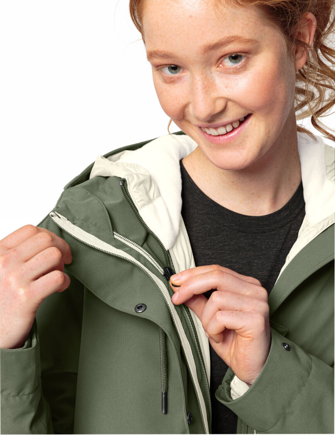VAUDE Women's Coreway 3in1 Parka (45018) cedar wood