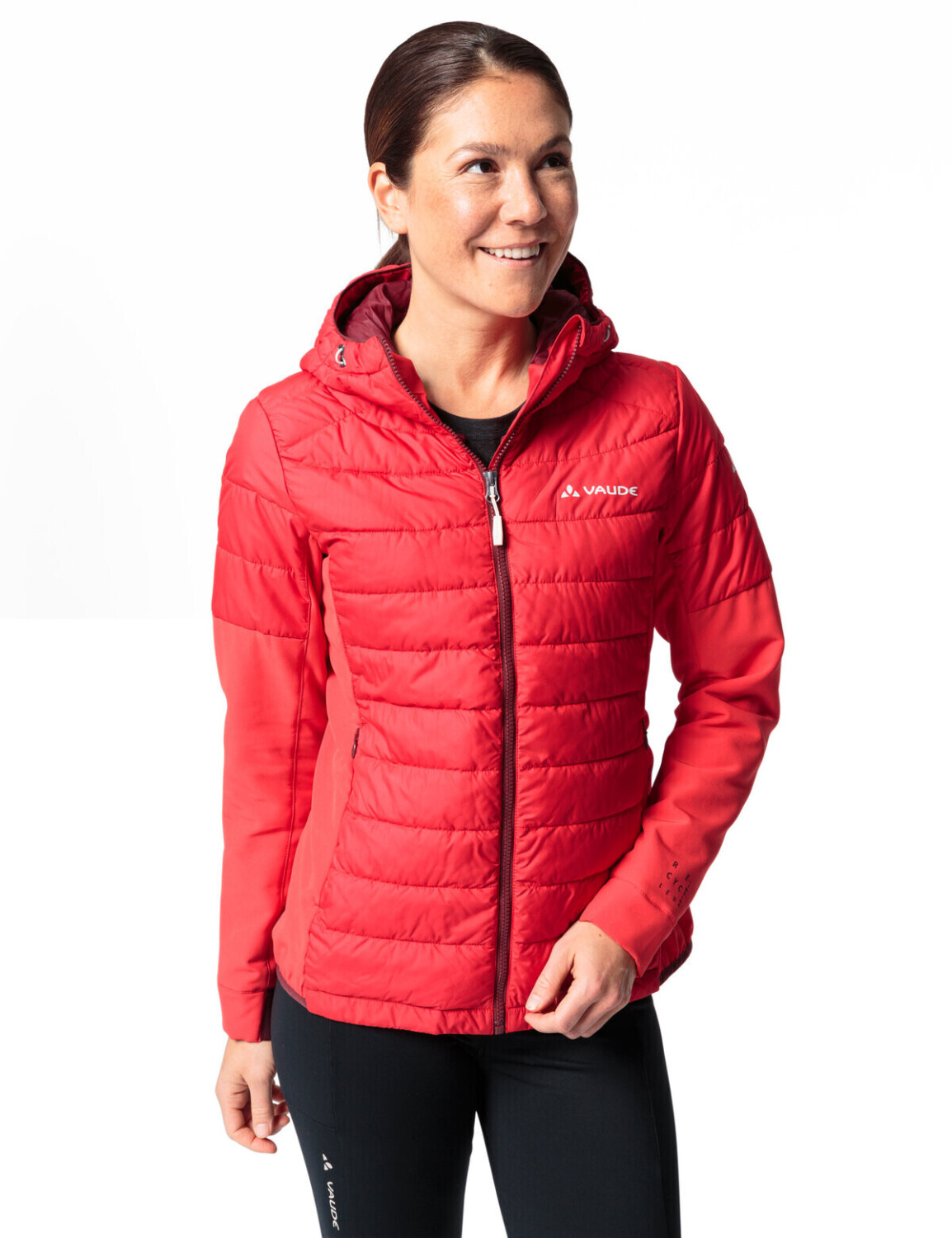VAUDE Women's Elope Hybrid Jacket (43004) flame
